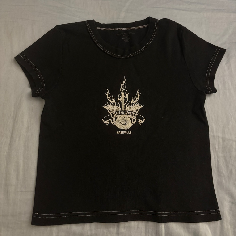 Brandy Melville rotten youth nashville ashlyn top